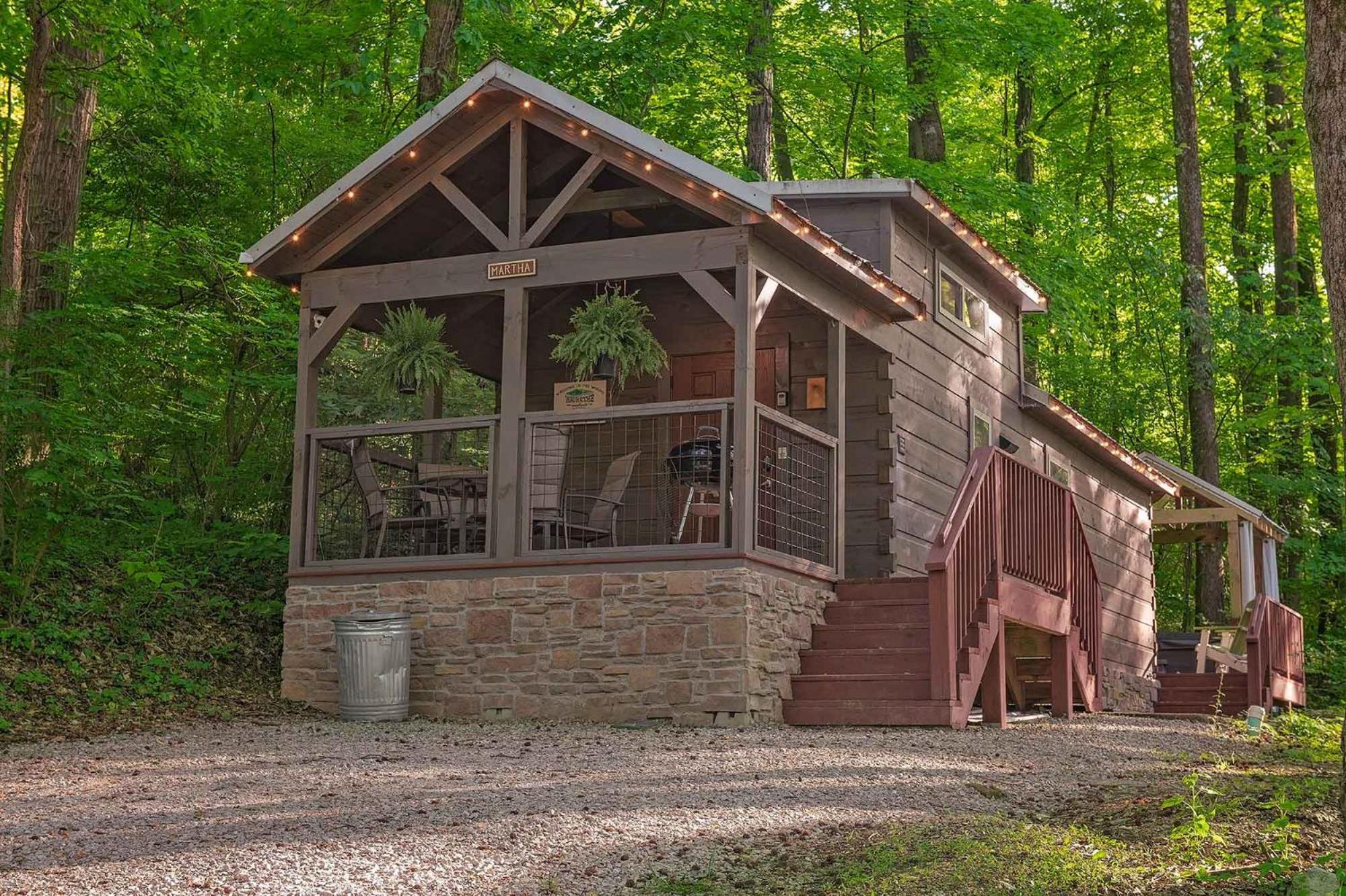 Martha Cabin Tiny Cabin By Downtown Чаттануґа Екстер'єр фото